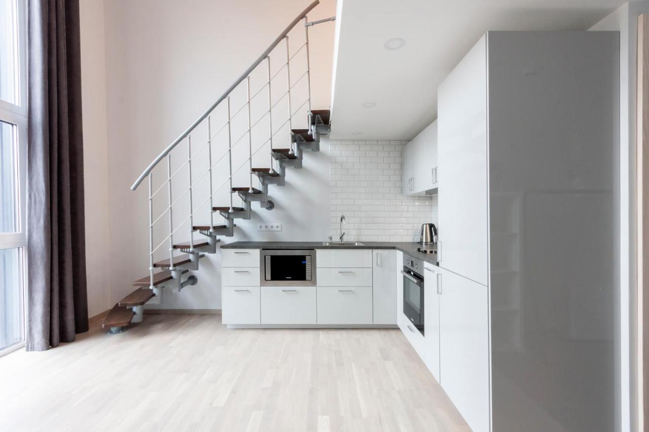 Loftas Appartement Vilnius Buitenkant foto