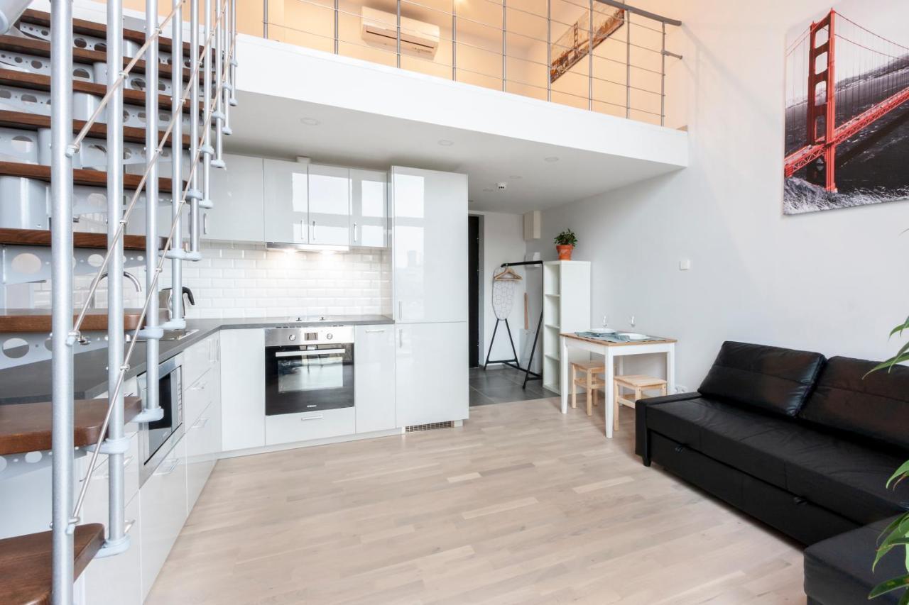 Loftas Appartement Vilnius Buitenkant foto
