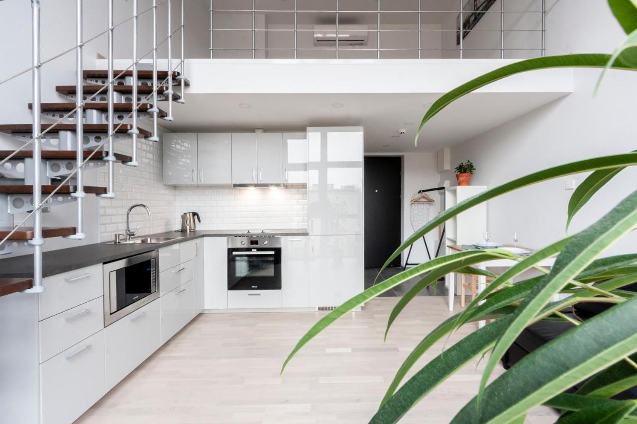 Loftas Appartement Vilnius Buitenkant foto